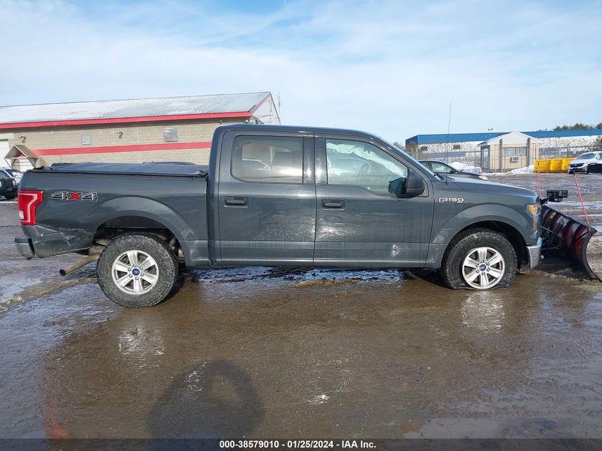 VIN 1FTEW1EF4HFB03082 2017 FORD F-150 XLT