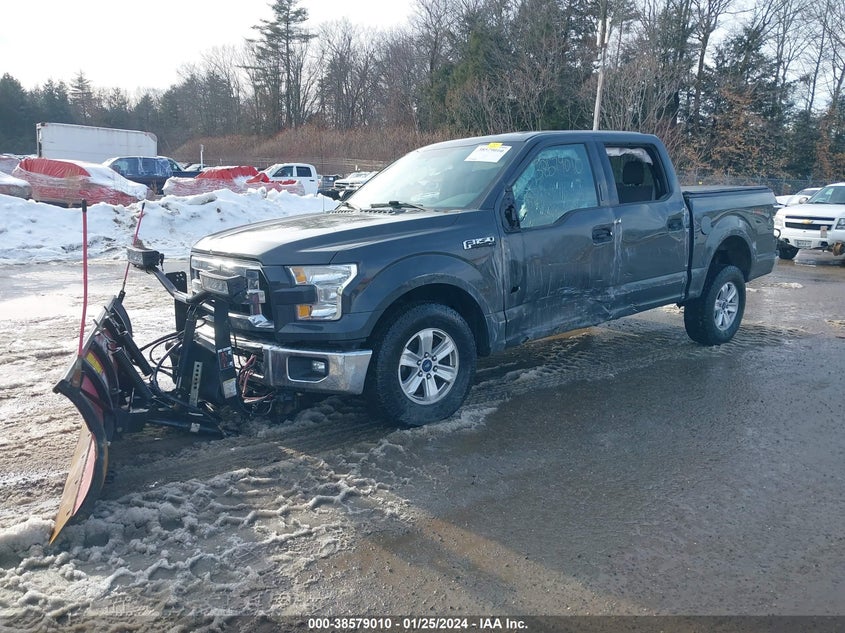 VIN 1FTEW1EF4HFB03082 2017 FORD F-150 XLT