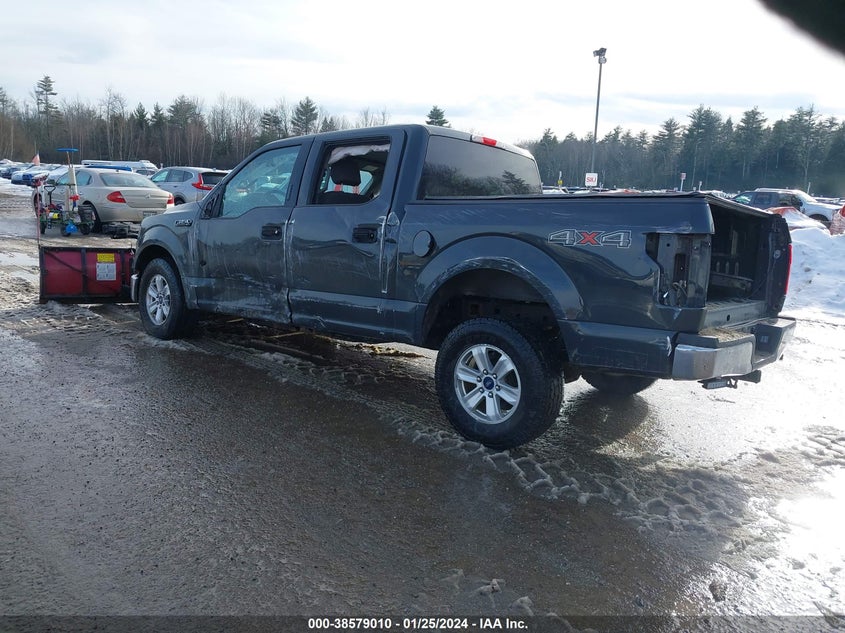 VIN 1FTEW1EF4HFB03082 2017 FORD F-150 XLT