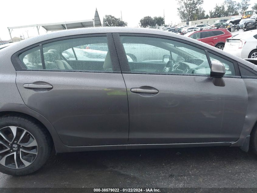 2013 HONDA CIVIC EX - 19XFB2F81DE250907