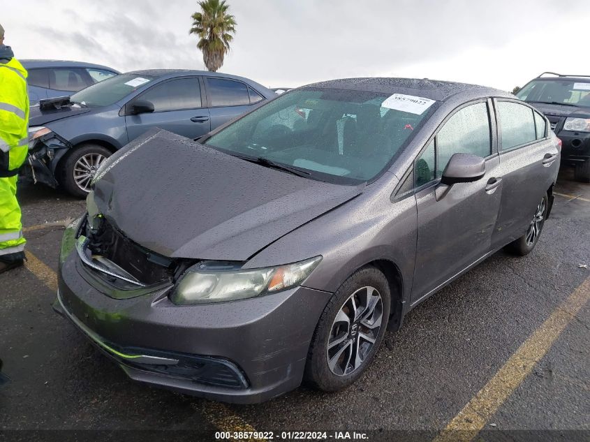 2013 HONDA CIVIC EX - 19XFB2F81DE250907