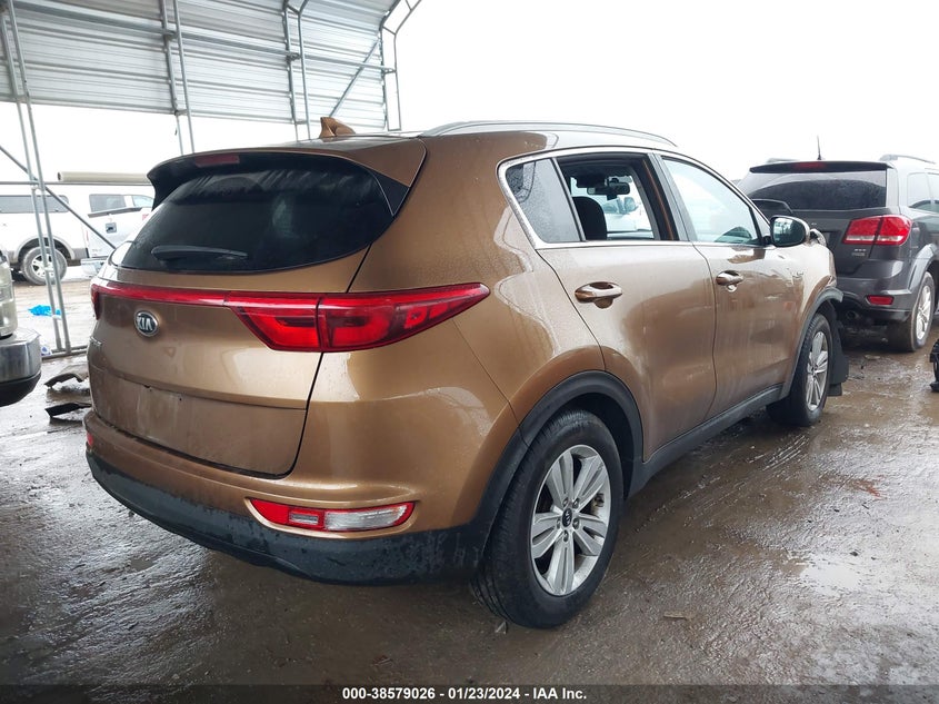 VIN KNDPMCAC2H7043951 2017 KIA SPORTAGE LX