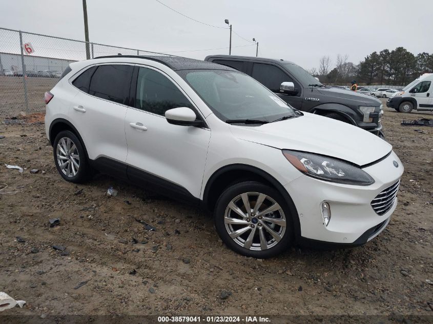 2022 FORD ESCAPE TITANIUM - 1FMCU9J96NUB37619