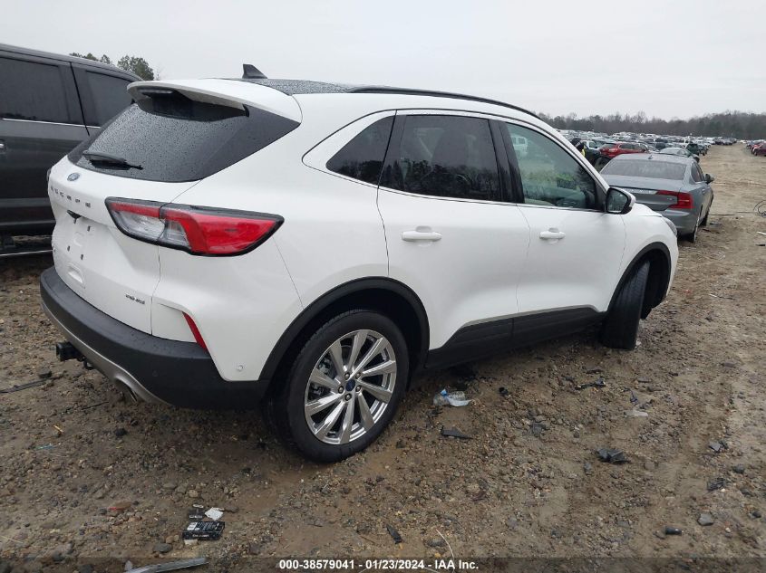 2022 FORD ESCAPE TITANIUM - 1FMCU9J96NUB37619