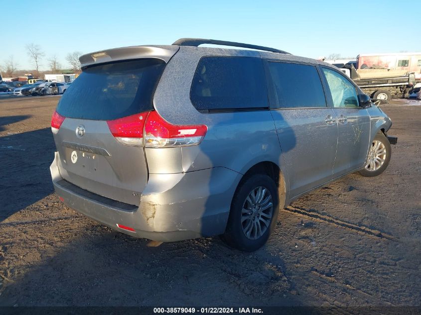 2013 TOYOTA SIENNA XLE V6 8 PASSENGER - 5TDYK3DC2DS312049