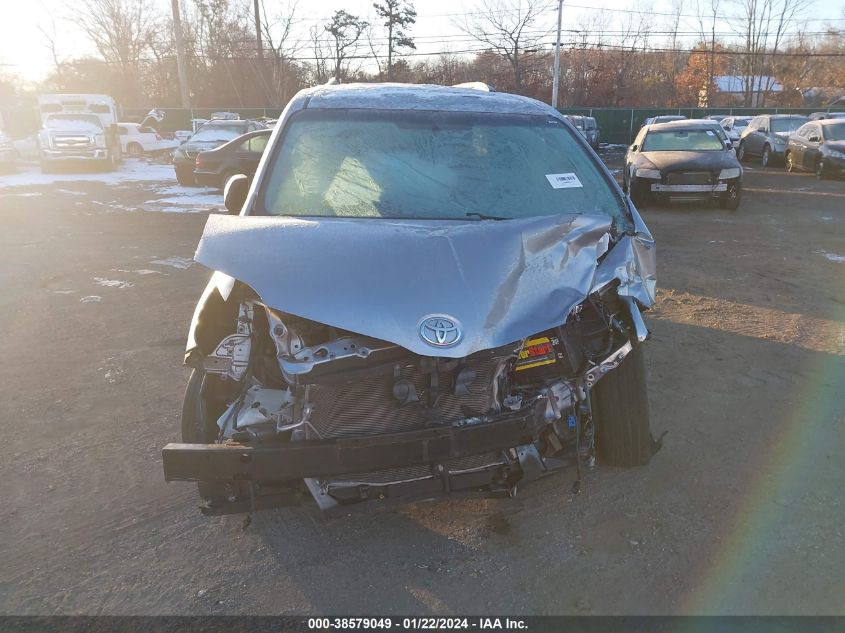 2013 TOYOTA SIENNA XLE V6 8 PASSENGER - 5TDYK3DC2DS312049
