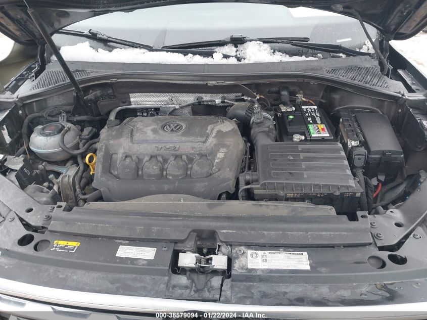 2019 VOLKSWAGEN TIGUAN 2.0T SE/2.0T SEL/2.0T SEL R-LINE/2.0T SEL R-LINE BLACK - 3VV3B7AX2KM100677