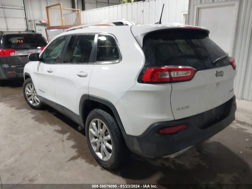2016 JEEP CHEROKEE LIMITED - 1C4PJMDS5GW237542