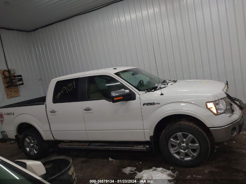 2014 FORD F-150 LARIAT - 1FTFW1EF5EFB47088