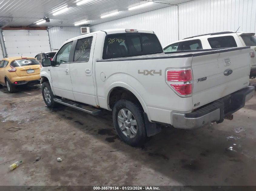 2014 FORD F-150 LARIAT - 1FTFW1EF5EFB47088