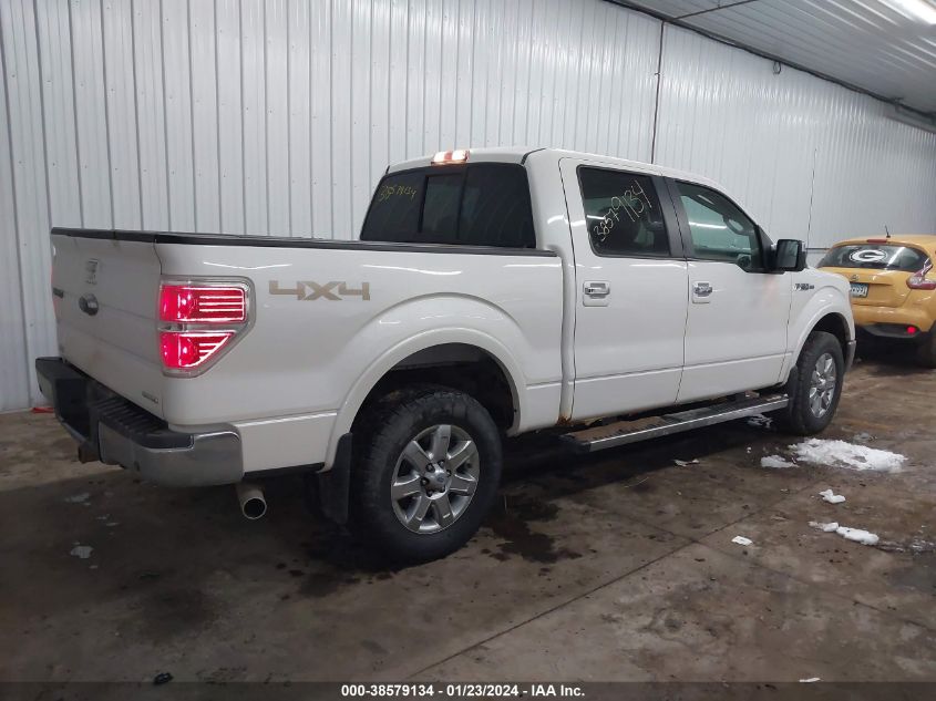 2014 FORD F-150 LARIAT - 1FTFW1EF5EFB47088