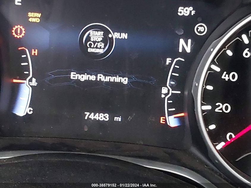 2019 JEEP COMPASS LIMITED 4X4 - 3C4NJDCB0KT714420