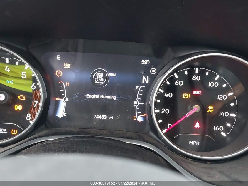 2019 JEEP COMPASS LIMITED 4X4 - 3C4NJDCB0KT714420