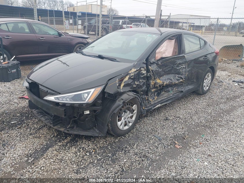 VIN 5NPD74LF0KH411795 2019 HYUNDAI ELANTRA SE