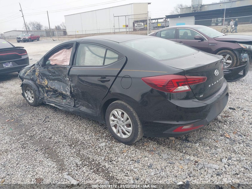 VIN 5NPD74LF0KH411795 2019 HYUNDAI ELANTRA SE