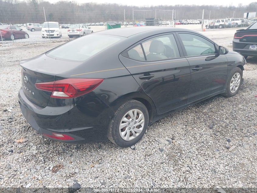 VIN 5NPD74LF0KH411795 2019 HYUNDAI ELANTRA SE