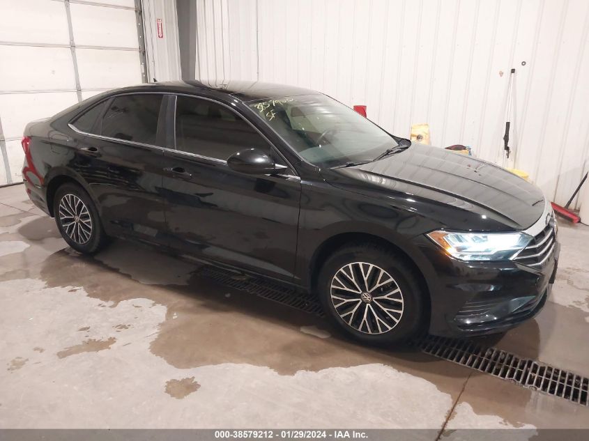 Lot #2525412384 2021 VOLKSWAGEN JETTA 1.4T R-LINE/1.4T S/1.4T SE salvage car