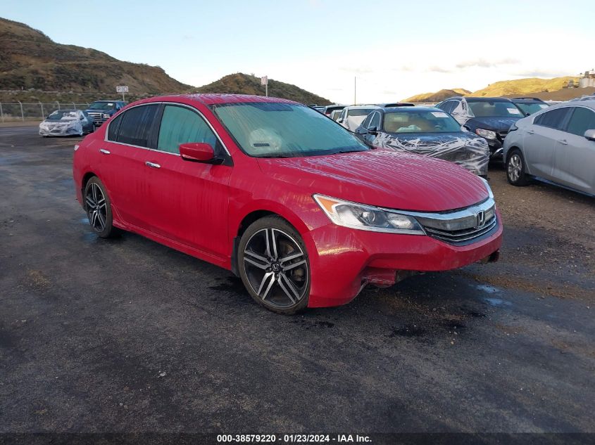 2016 HONDA ACCORD SPORT - 1HGCR2F53GA071846