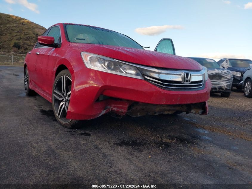 2016 HONDA ACCORD SPORT - 1HGCR2F53GA071846