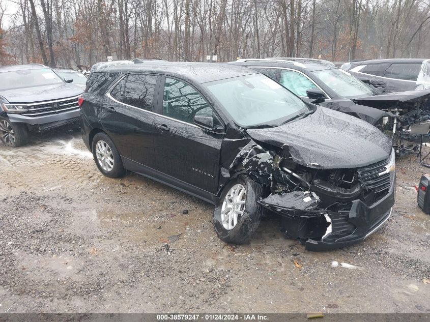 3GNAXUEV2NL111811 CHEVROLET EQUINOX AWD LT 2022