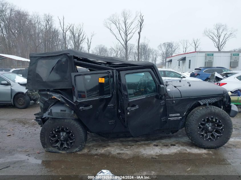 2017 JEEP WRANGLER UNLIMITED SPORT 4X4 - 1C4BJWDGXHL561008