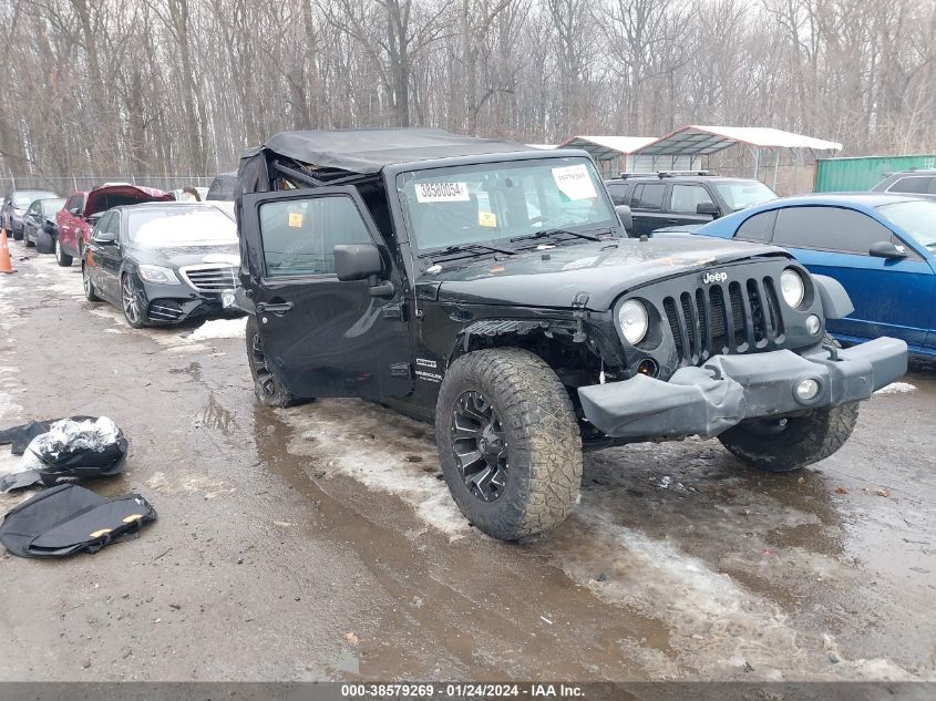 2017 JEEP WRANGLER UNLIMITED SPORT 4X4 - 1C4BJWDGXHL561008