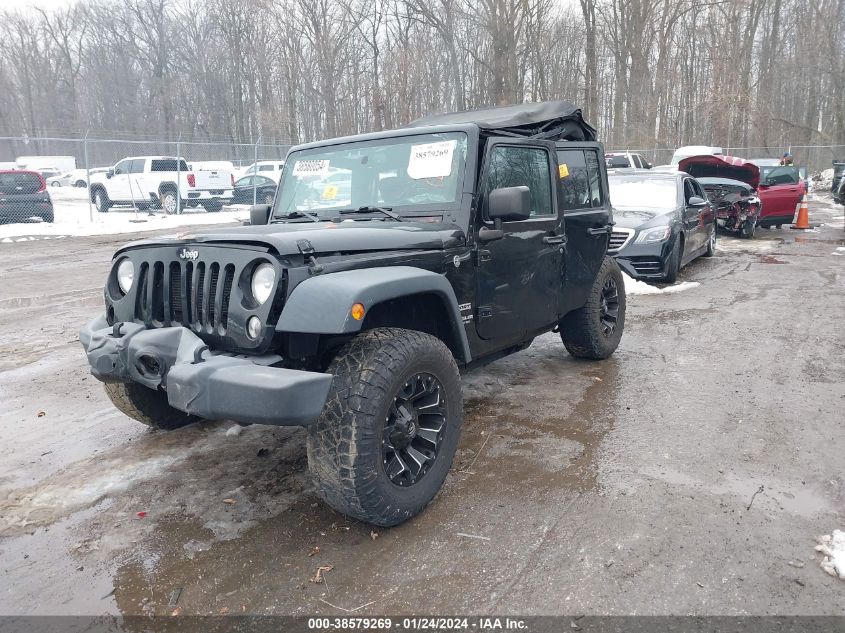 2017 JEEP WRANGLER UNLIMITED SPORT 4X4 - 1C4BJWDGXHL561008