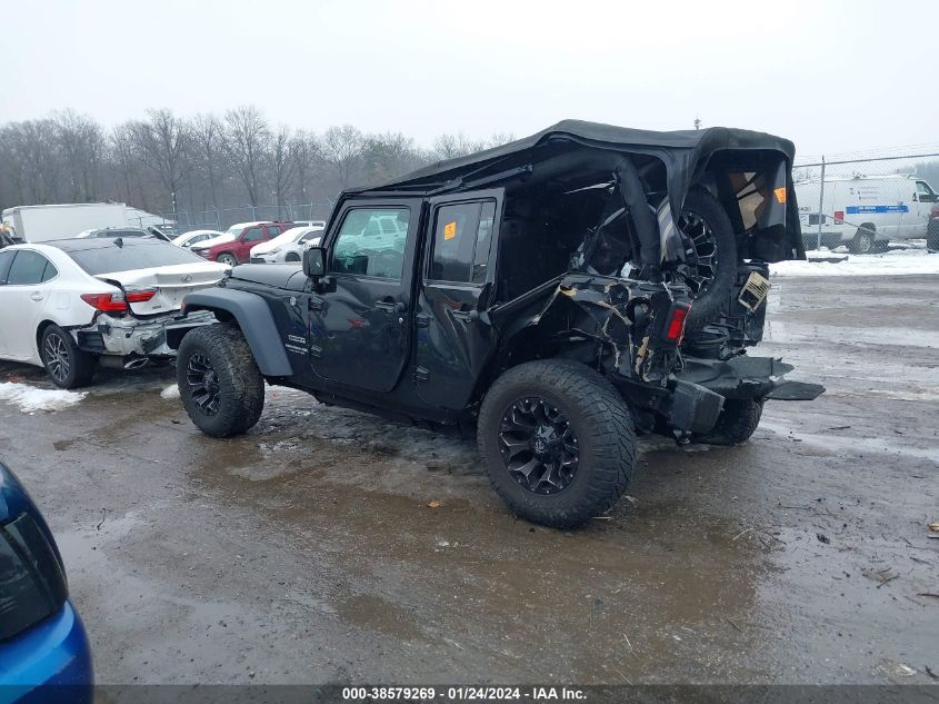 2017 JEEP WRANGLER UNLIMITED SPORT 4X4 - 1C4BJWDGXHL561008
