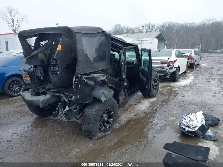 2017 JEEP WRANGLER UNLIMITED SPORT 4X4 - 1C4BJWDGXHL561008