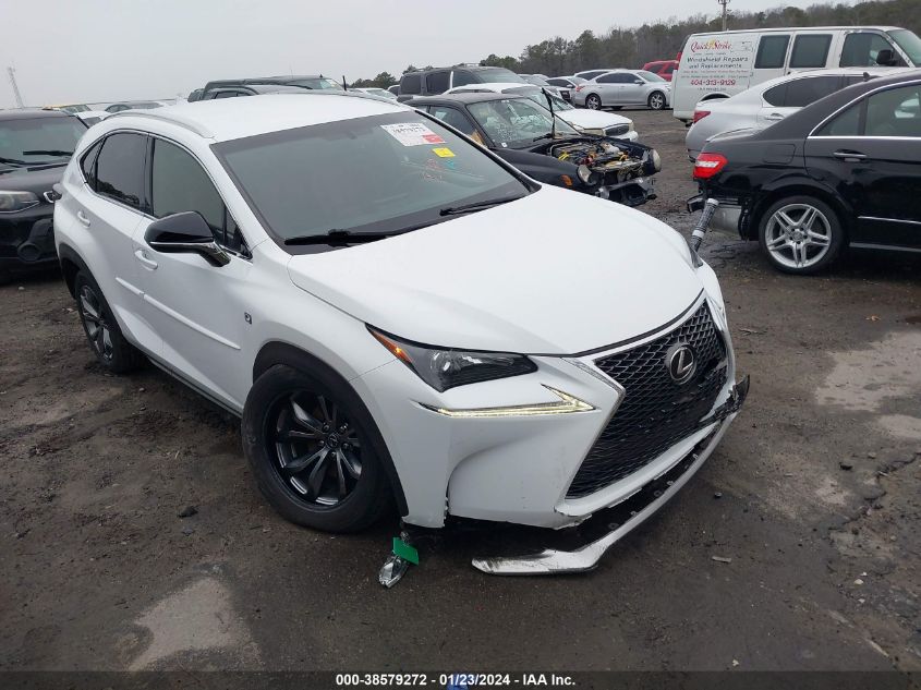 JTJYARBZ2H2063209 LEXUS NX 200T F SPORT 2017