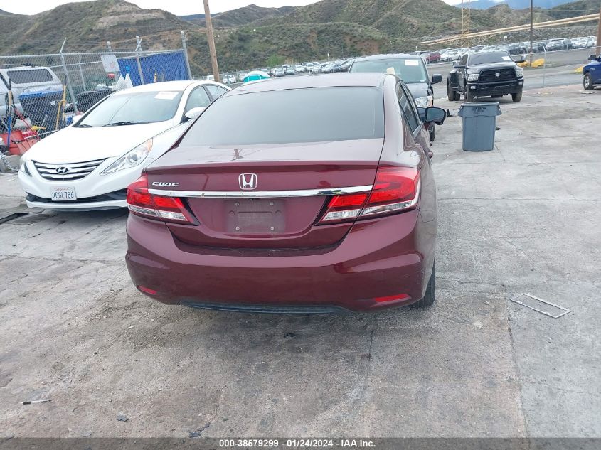 2014 HONDA CIVIC EX - 19XFB2F83EE270223