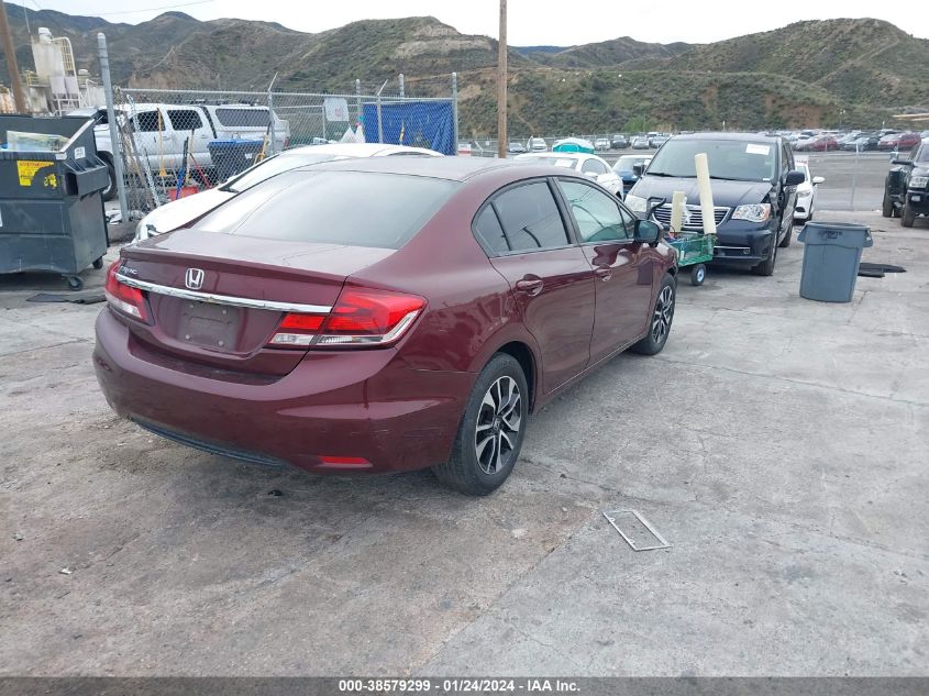 2014 HONDA CIVIC EX - 19XFB2F83EE270223