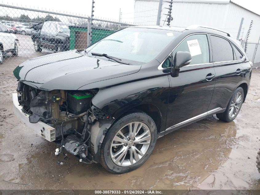 2013 LEXUS RX 350 - 2T2ZK1BA7DC102920