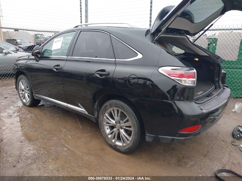 2013 LEXUS RX 350 - 2T2ZK1BA7DC102920