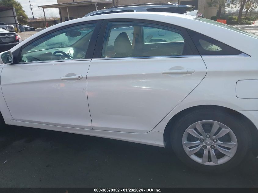 2013 HYUNDAI SONATA GLS - 5NPEB4AC0DH609663