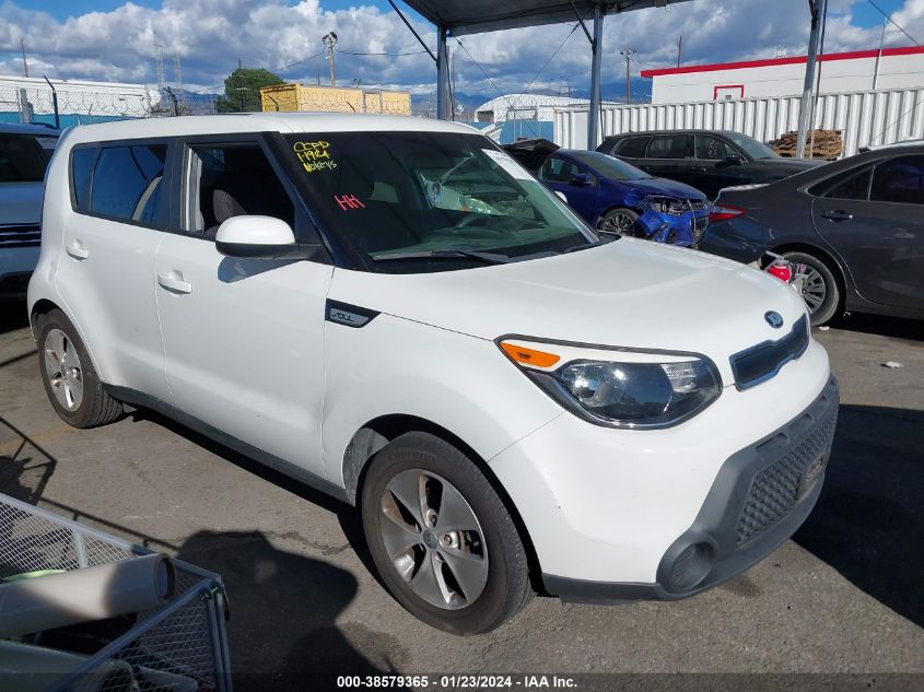2016 KIA SOUL - KNDJN2A26G7342796