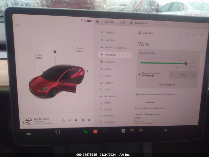 2023 TESLA MODEL 3 LONG RANGE DUAL MOTOR ALL-WHEEL DRIVE - 5YJ3E1EB9PF636071