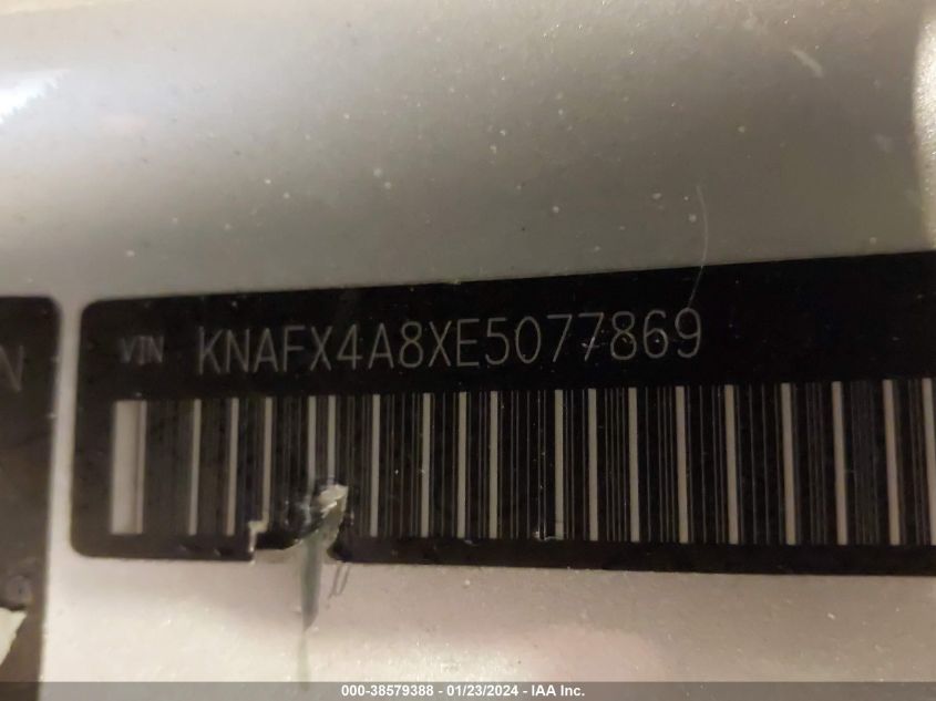 2014 KIA FORTE EX - KNAFX4A8XE5077869