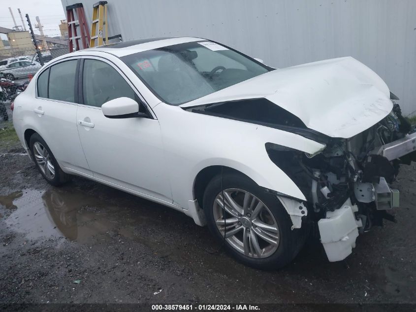 2013 INFINITI G37X - JN1CV6AR6DM768131