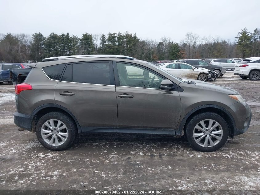 2013 TOYOTA RAV4 LIMITED - JTMDFREV6DD025198