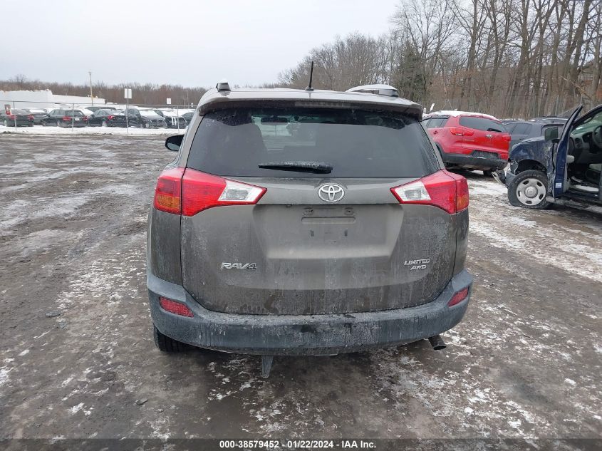 2013 TOYOTA RAV4 LIMITED - JTMDFREV6DD025198