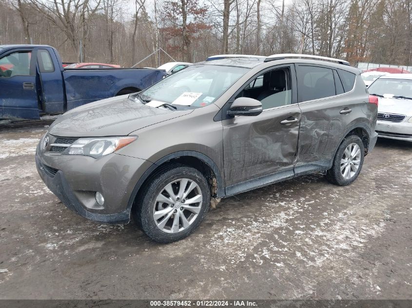 2013 TOYOTA RAV4 LIMITED - JTMDFREV6DD025198