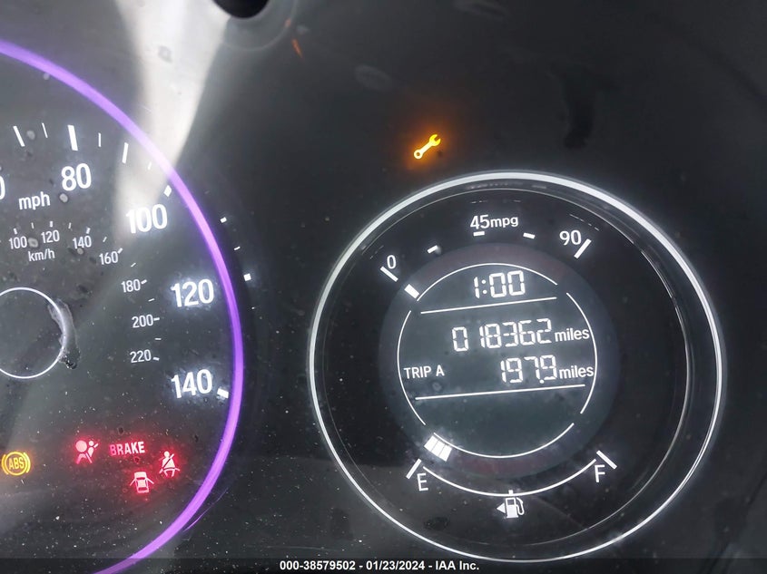 VIN 3CZRU6H33NM768714 2022 HONDA HR-V LX