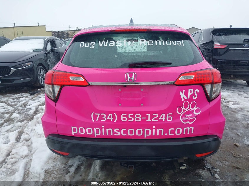 VIN 3CZRU6H33NM768714 2022 HONDA HR-V LX