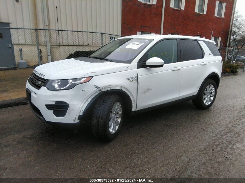 2019 LAND ROVER DISCOVERY SPORT SE - SALCP2FX0KH788509