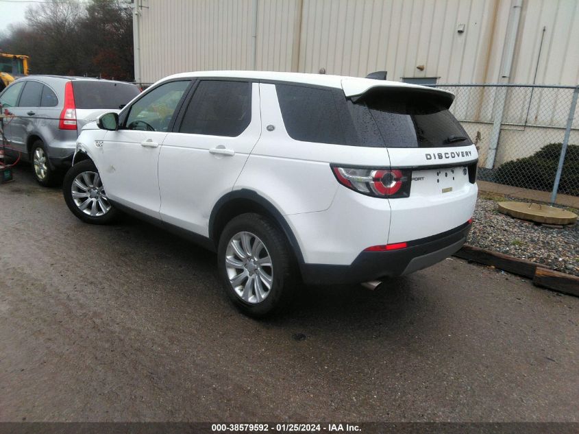 2019 LAND ROVER DISCOVERY SPORT SE - SALCP2FX0KH788509