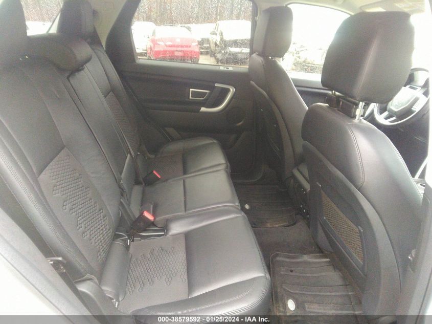 2019 LAND ROVER DISCOVERY SPORT SE - SALCP2FX0KH788509