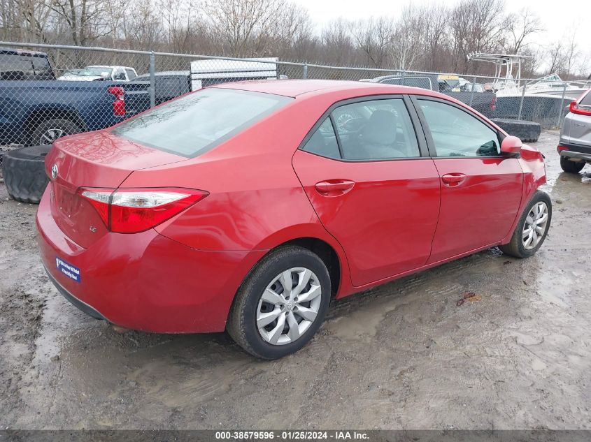 2014 TOYOTA COROLLA LE - 5YFBURHE2EP097006