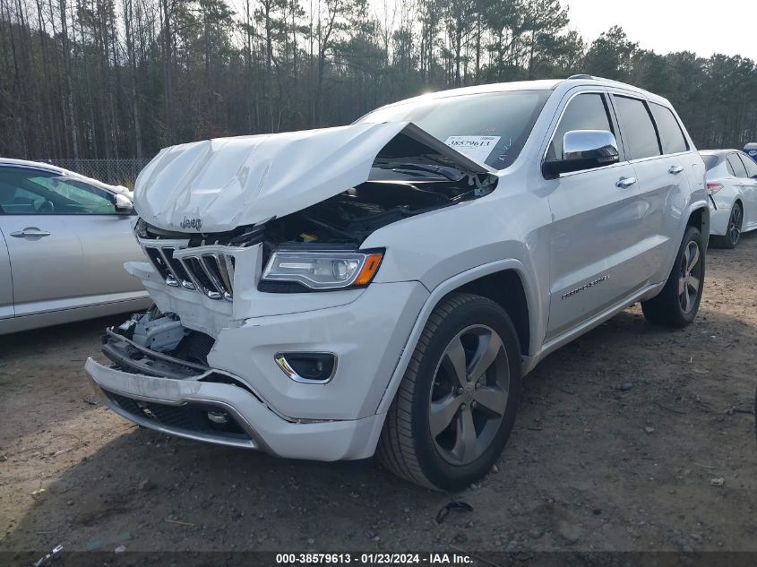 2014 JEEP GRAND CHEROKEE OVERLAND - 1C4RJECG3EC523691