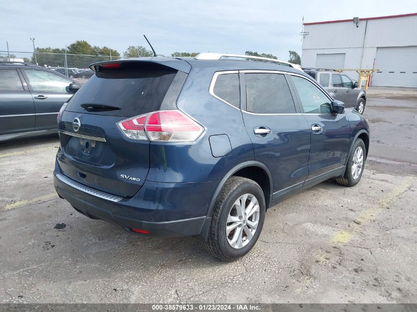 2016 NISSAN ROGUE S/SL/SV - KNMAT2MV6GP620057